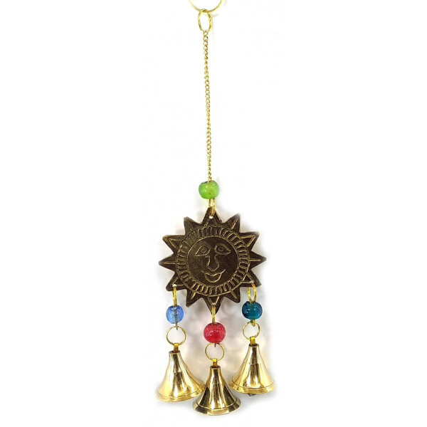 

Колокольчики Бронзовые ";солнце"; (24Х6,5Х3 См) 32575