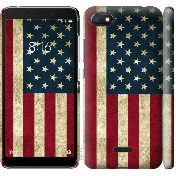 

Чехол на Xiaomi Redmi 6A Флаг США (04798)