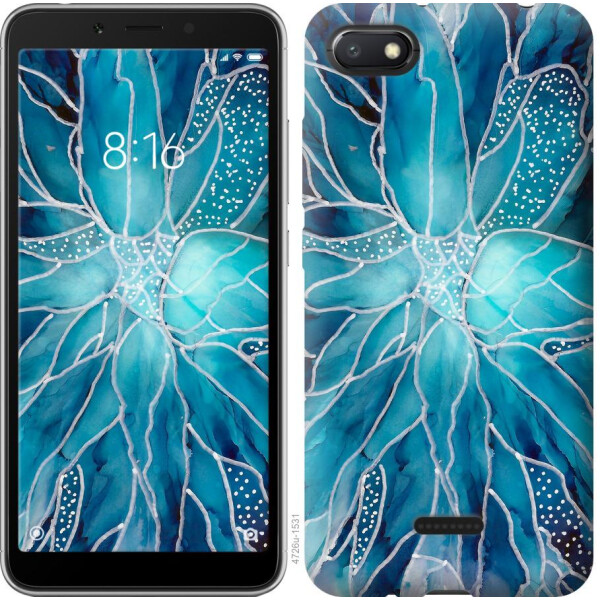 

Чехол на Xiaomi Redmi 6A чернило (04798)