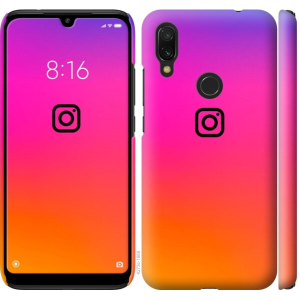 

Чехол на Xiaomi Redmi 7 Instagram (04798)