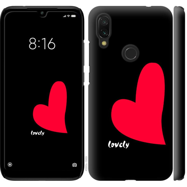 

Чехол на Xiaomi Redmi 7 Lovely (04798)