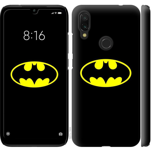 

Чехол на Xiaomi Redmi 7 Бетмен логотип (04798)