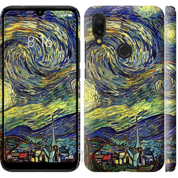

Чехол на Xiaomi Redmi 7 Винсент Ван Гог. Звёздная ночь (04798)