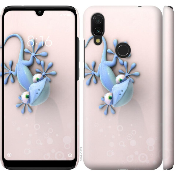 

Чехол на Xiaomi Redmi 7 Геккончик (04798)