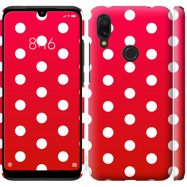 

Чехол на Xiaomi Redmi 7 Градиент, Горошек (04798)