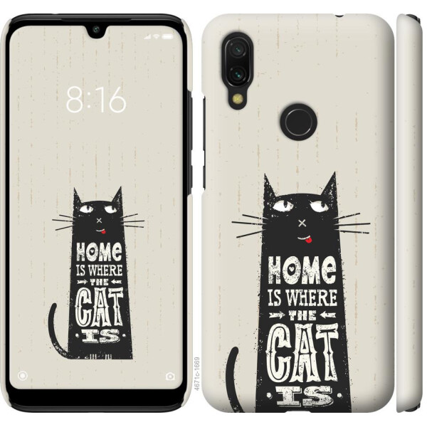 

Чехол на Xiaomi Redmi 7 Кот (04798)