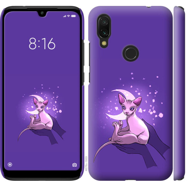 

Чехол на Xiaomi Redmi 7 Кот2 (04798)