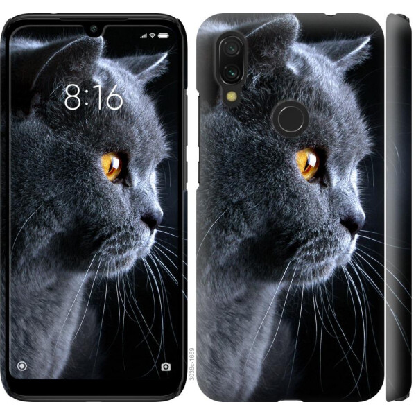 

Чехол на Xiaomi Redmi 7 Красивый кот (04798)