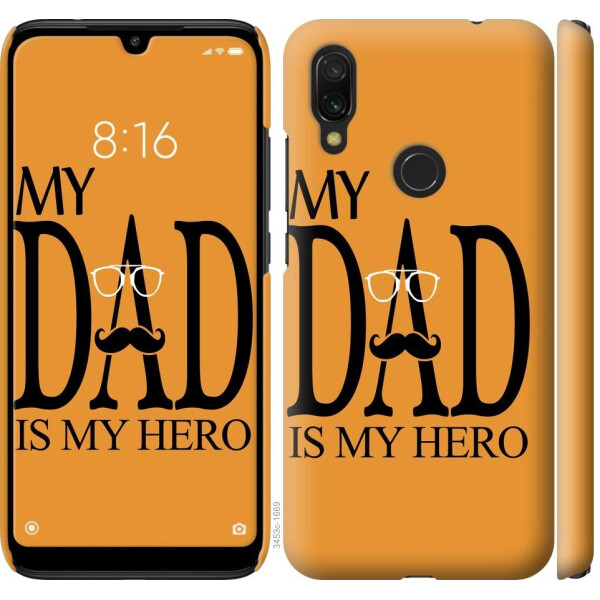 

Чехол на Xiaomi Redmi 7 Мой папа Герой (04798)