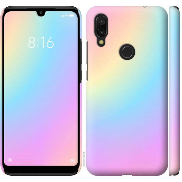 

Чехол на Xiaomi Redmi 7 Радуга 2 (04798)