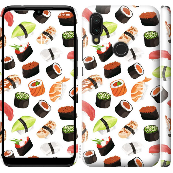 

Чехол на Xiaomi Redmi 7 Суши (04798)