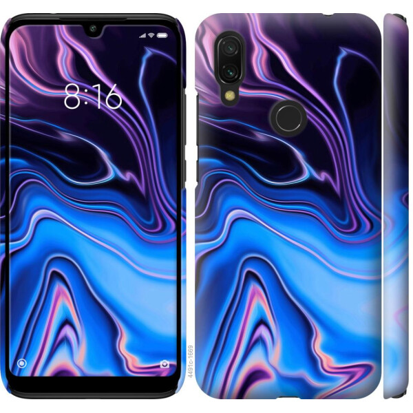 

Чехол на Xiaomi Redmi 7 Узор воды (04798)
