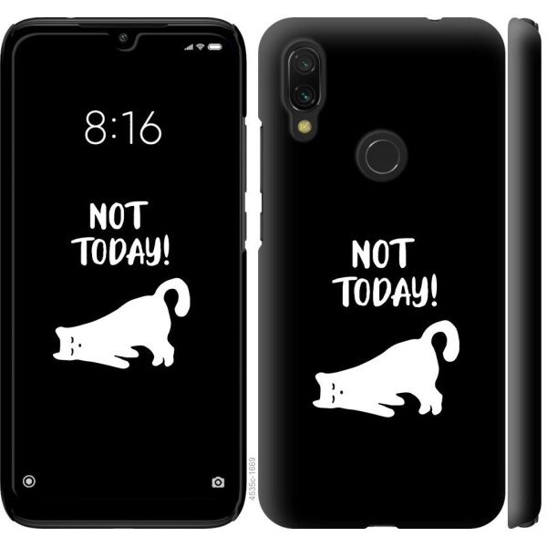

Чехол на Xiaomi Redmi 7 Уставший кот (04798)