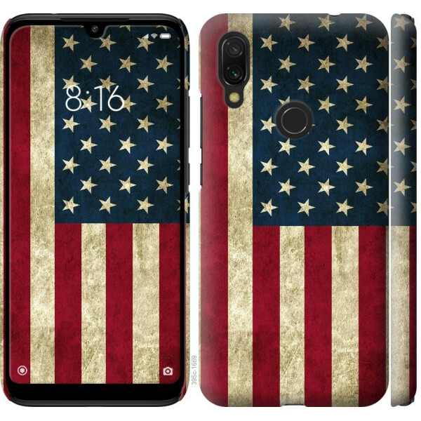 

Чехол на Xiaomi Redmi 7 Флаг США (04798)