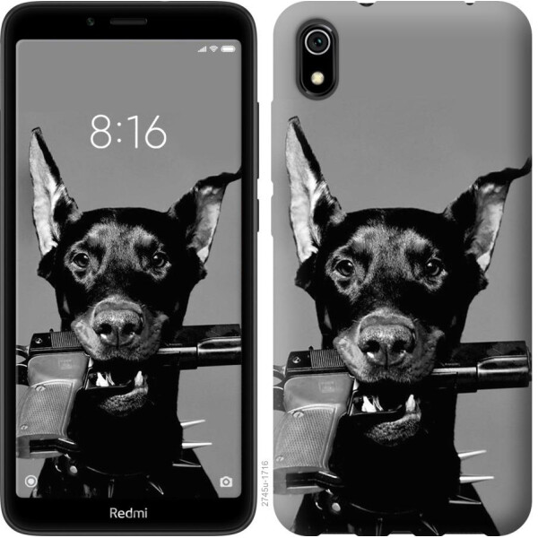 

Чехол на Xiaomi Redmi 7A Доберман (04798)