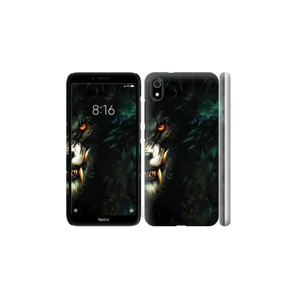 

Чехол на Xiaomi Redmi 7A Дьявольский волк (04798)