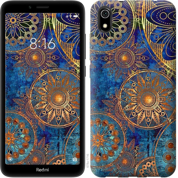

Чехол на Xiaomi Redmi 7A Золотой узор (04798)