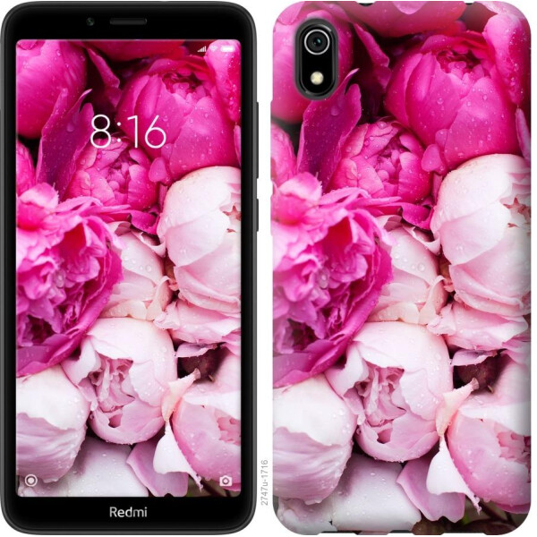 

Чехол на Xiaomi Redmi 7A Розовые пионы (04798)
