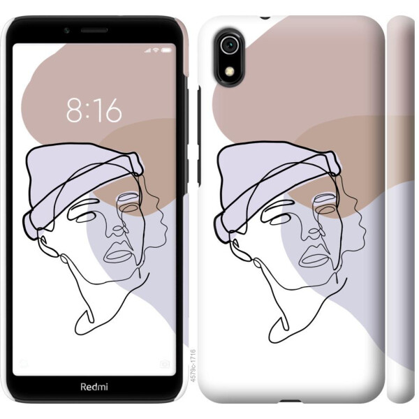

Чехол на Xiaomi Redmi 7A Силуэт (04798)