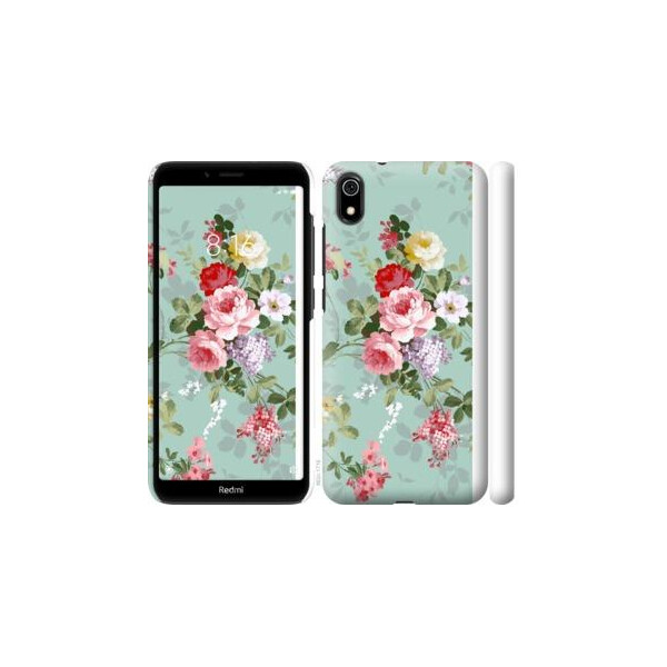

Чехол на Xiaomi Redmi 7A Цветочные обои 2 (04798)