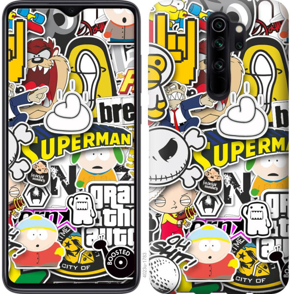 

Чехол на Xiaomi Redmi 8 Popular logos (04798)