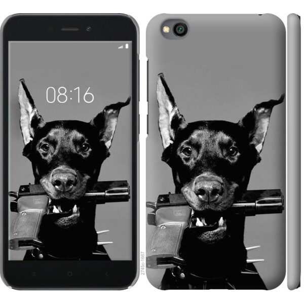 

Чехол на Xiaomi Redmi Go Доберман (04798)