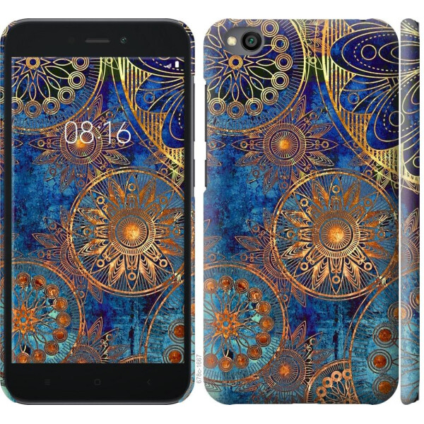 

Чехол на Xiaomi Redmi Go Золотой узор (04798)