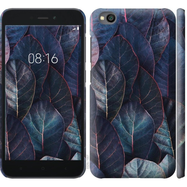 

Чехол на Xiaomi Redmi Go Листья v3 (04798)