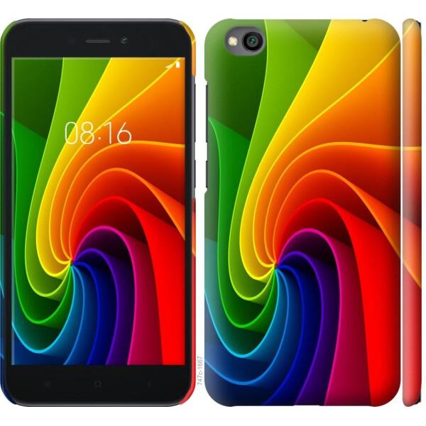 

Чехол на Xiaomi Redmi Go Радужный вихрь (04798)