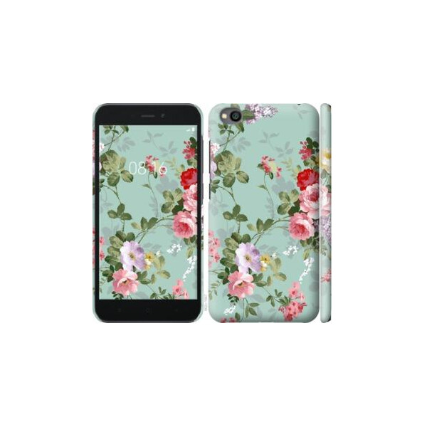 

Чехол на Xiaomi Redmi Go Цветочные обои 2 (04798)