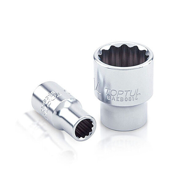 

Головка торцевая 1/4" 11мм 12-гранная TOPTUL BAEB0811