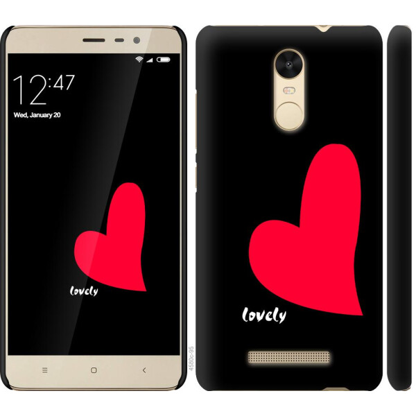 

Чехол на Xiaomi Redmi Note 3 Lovely (04798)