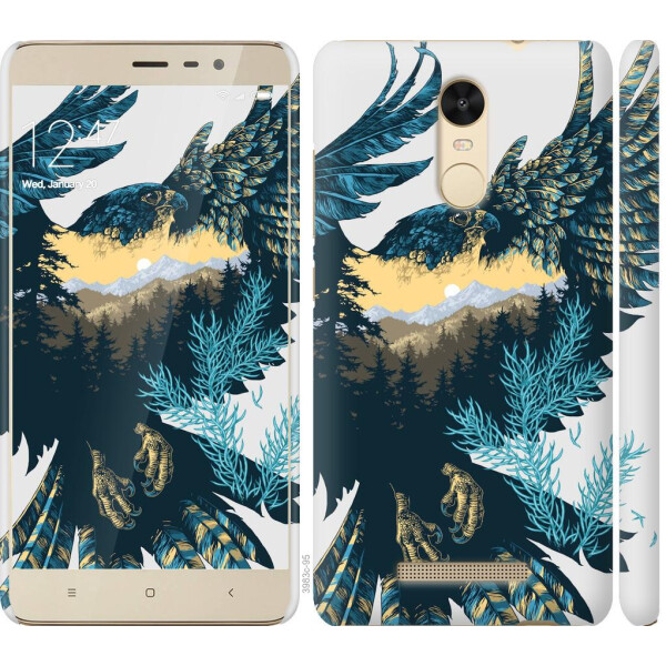 

Чехол на Xiaomi Redmi Note 3 Арт-орел на фоне природы (04798)