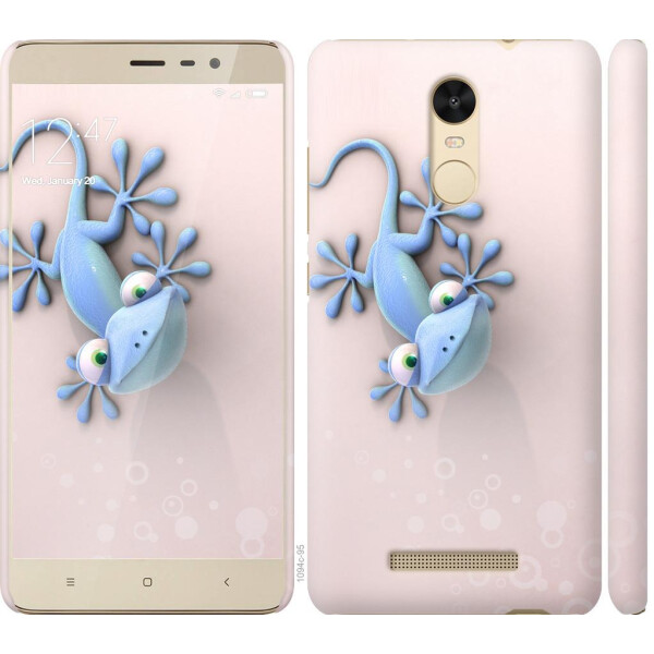 

Чехол на Xiaomi Redmi Note 3 Геккончик (04798)