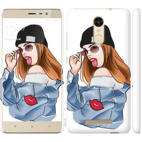 

Чехол на Xiaomi Redmi Note 3 Девушка v3 (04798)