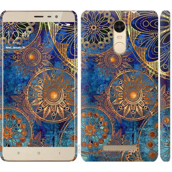 

Чехол на Xiaomi Redmi Note 3 Золотой узор (04798)
