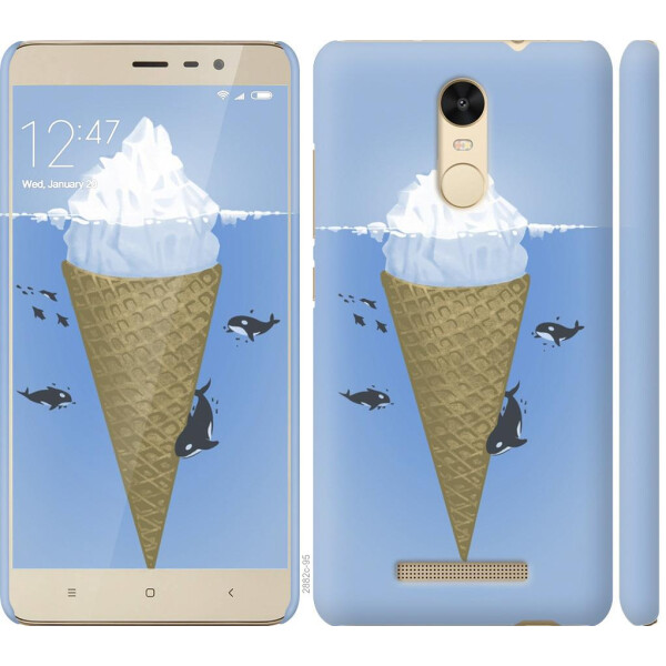 

Чехол на Xiaomi Redmi Note 3 Мороженое Айсберг (04798)