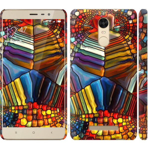 

Чехол на Xiaomi Redmi Note 3 Разноцветный витраж (04798)