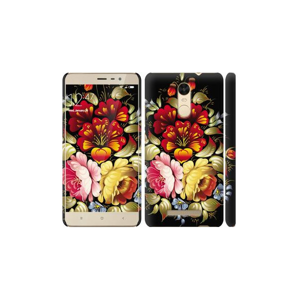 

Чехол на Xiaomi Redmi Note 3 Хохлома 6 (04798)