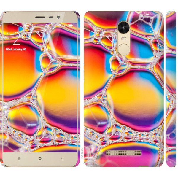 

Чехол на Xiaomi Redmi Note 3 Цветные пузыри (04798)