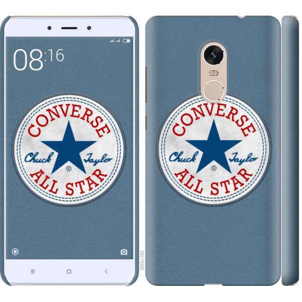 

Чехол на Xiaomi Redmi Note 4 Converse. All star (04798)