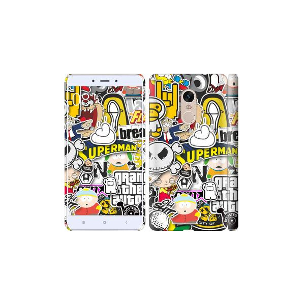 

Чехол на Xiaomi Redmi Note 4 Popular logos (04798)