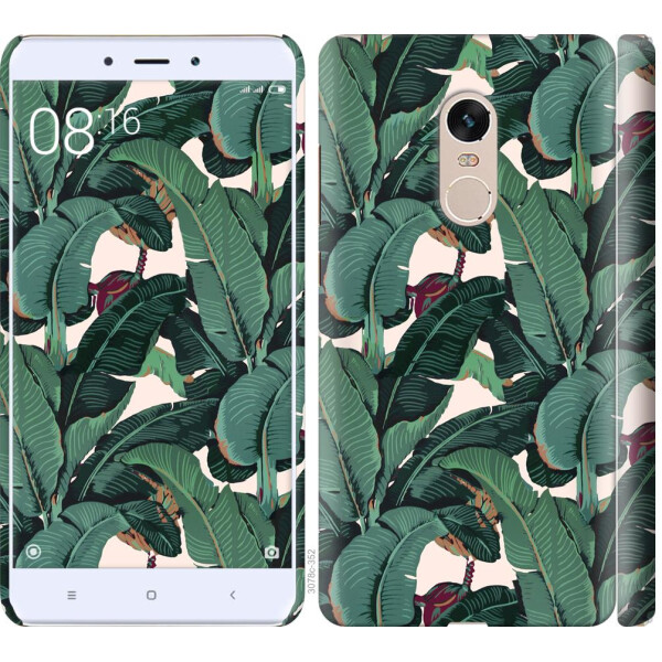 

Чехол на Xiaomi Redmi Note 4 Банановые листья (04798)