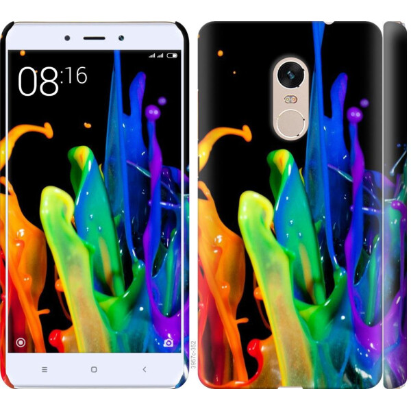 

Чехол на Xiaomi Redmi Note 4 брызги краски (04798)