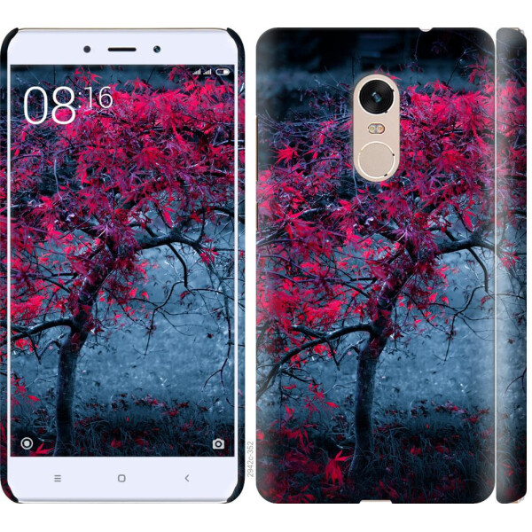

Чехол на Xiaomi Redmi Note 4 Дерево с яркими листьями (04798)