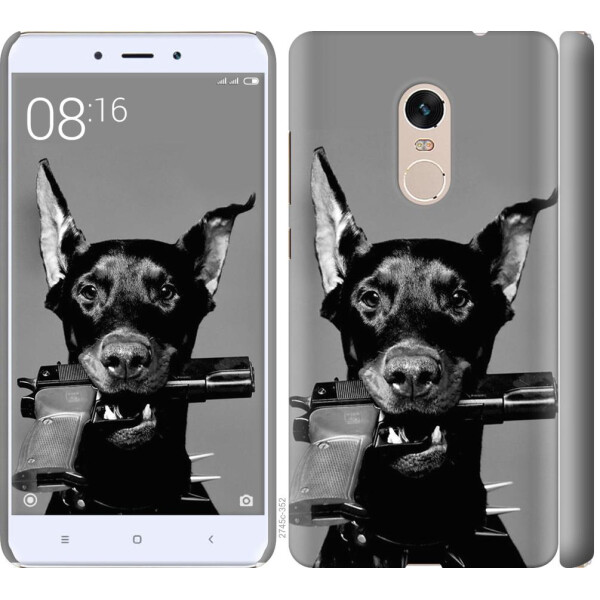 

Чехол на Xiaomi Redmi Note 4 Доберман (04798)