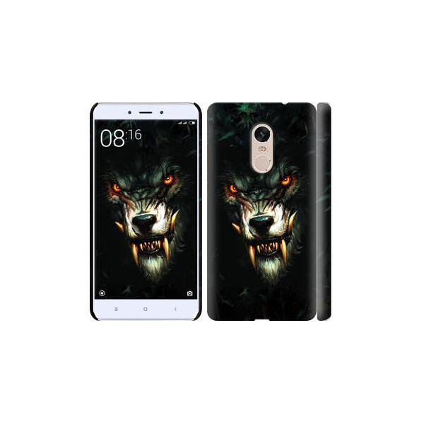 

Чехол на Xiaomi Redmi Note 4 Дьявольский волк (04798)