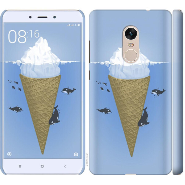 

Чехол на Xiaomi Redmi Note 4 Мороженое Айсберг (04798)