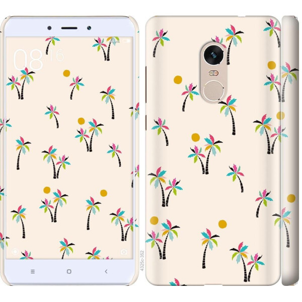 

Чехол на Xiaomi Redmi Note 4 Пальмочки (04798)