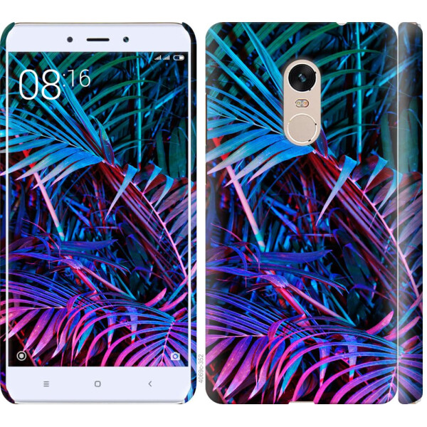 

Чехол на Xiaomi Redmi Note 4 Папоротник под ультрафиолетом (04798)